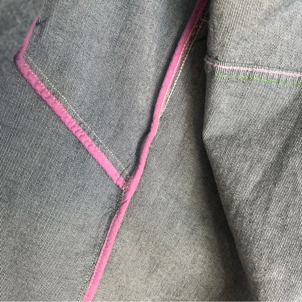 Anthropologie Pilcro Denimuster Women L/XL Blue Abstract Jacket Bundle 3/$65 - Picture 4 of 6